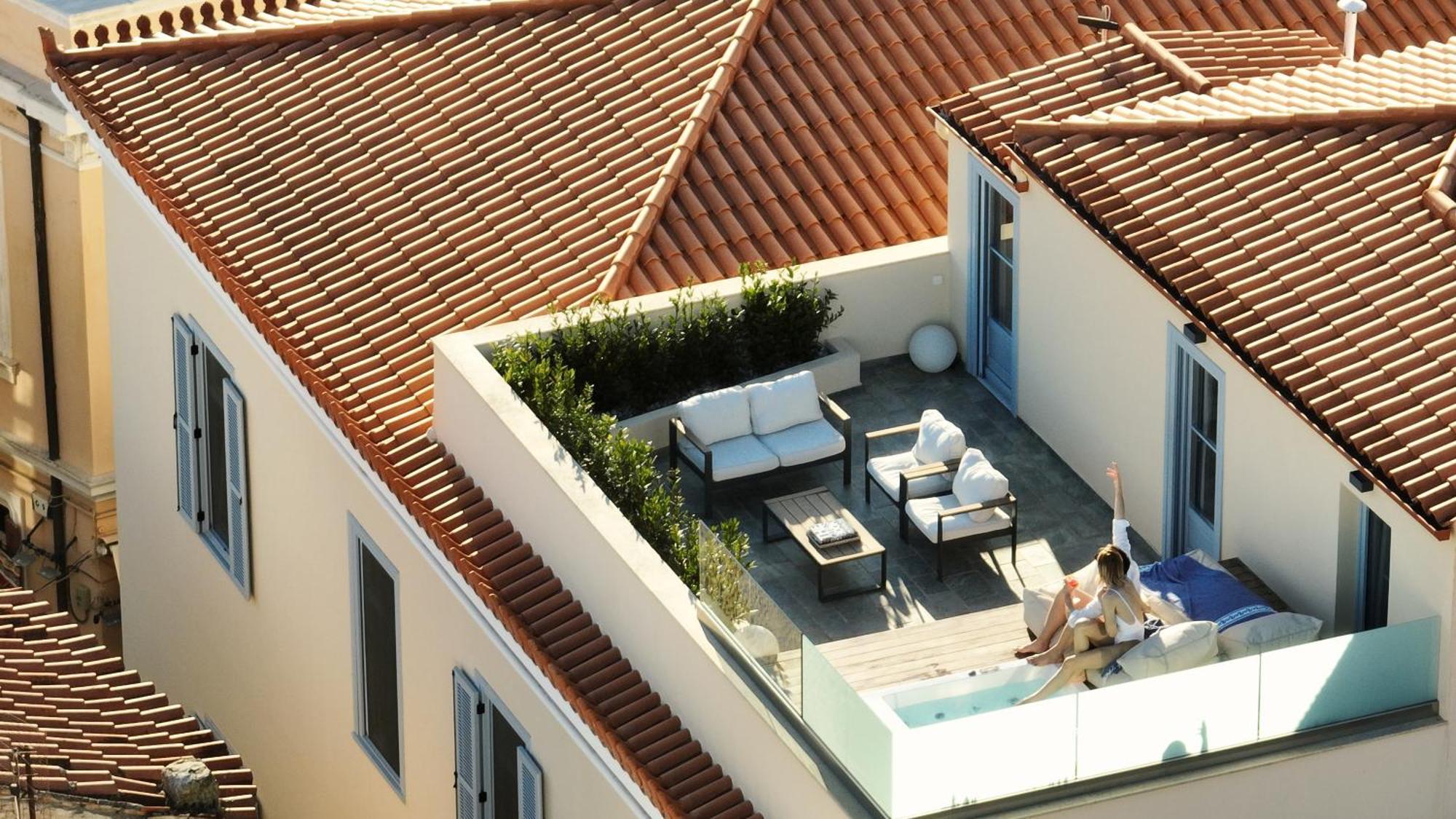 A77 Suites, Small Luxury Hotels Of The World Athens Room photo